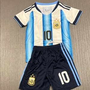 Kids Messi Argentina jersey